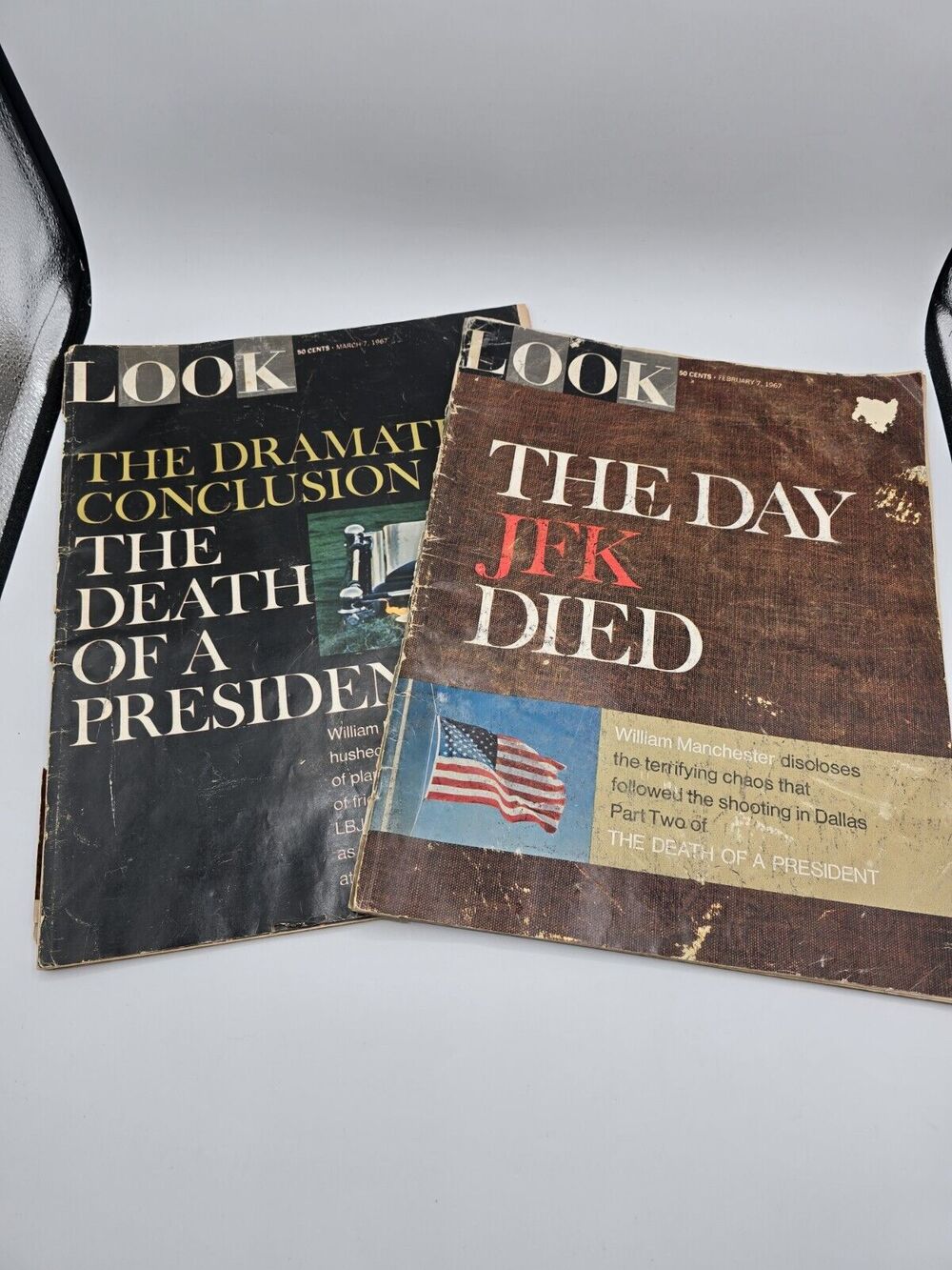 Look Magazines "Death Of A President" & "The Day JFK Died"